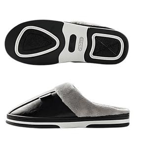 [Compre 1 Leve 2] Pantufla Ortopédica de Cuero – Interior Afelpado [Antiodor]