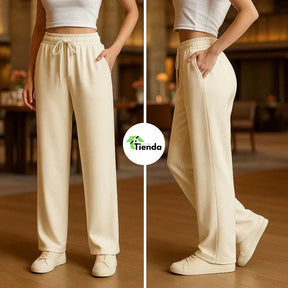 [¡Pagá 2 y Llevá 3!] Pantalón Femenino Vick de Algodón Peruano y Seda Fría